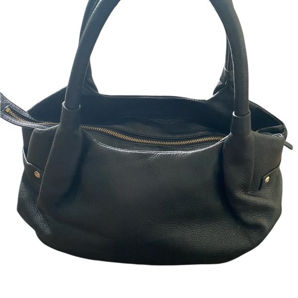 Kate Spade Stevie Berkshire Road Black Leather satchel - Picture 2 of 16